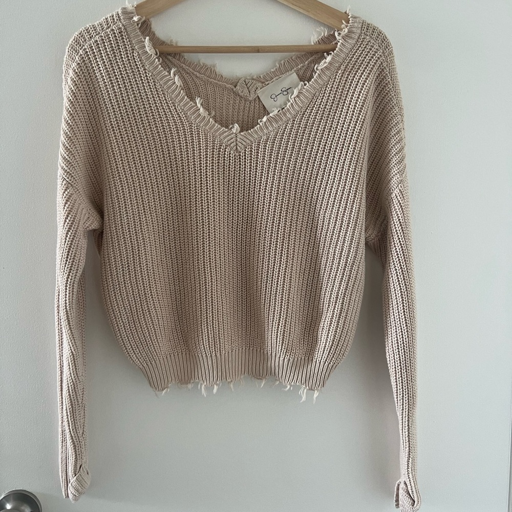 Jessica Simpson semi-cropped Sweater